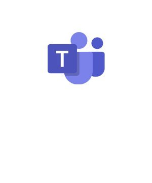 Microsoft Teams logo in purple, with overlapping chat bubbles forming a 'T'. Designed for the Teams collaboration app.