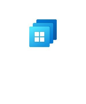 Blue layered app tiles icon with a white four-square grid on the front tile